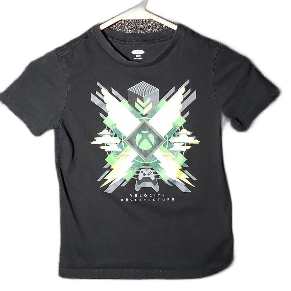 Old Navy Small 6/7 X-Box Graphic Tee Shirt T-Shirt